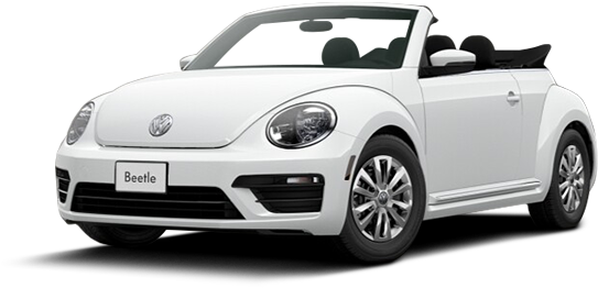 2017 Volkswagen Beetle Convertible Trendline - 2018 Vw Beetle Convertible (640x390), Png Download