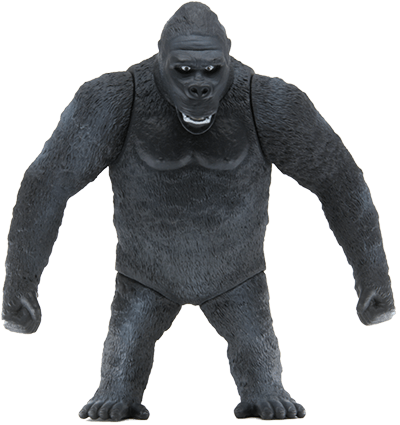 1933 King Kong Vinyl Figure By X-plus - King Kong 1933 Png (400x425), Png Download