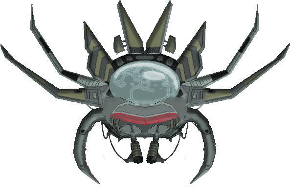 Digital Painting « Architecture For Videogames - Enemy Spaceship Png (653x409), Png Download