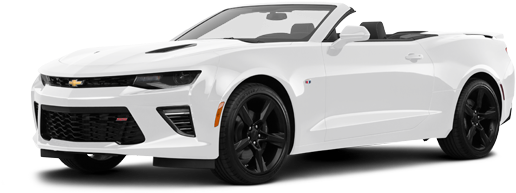 2018 Chevrolet Camaro Convertible 2ss 2018 Chevrolet - Chevrolet Camaro 2018 Convertible White Ss (640x390), Png Download
