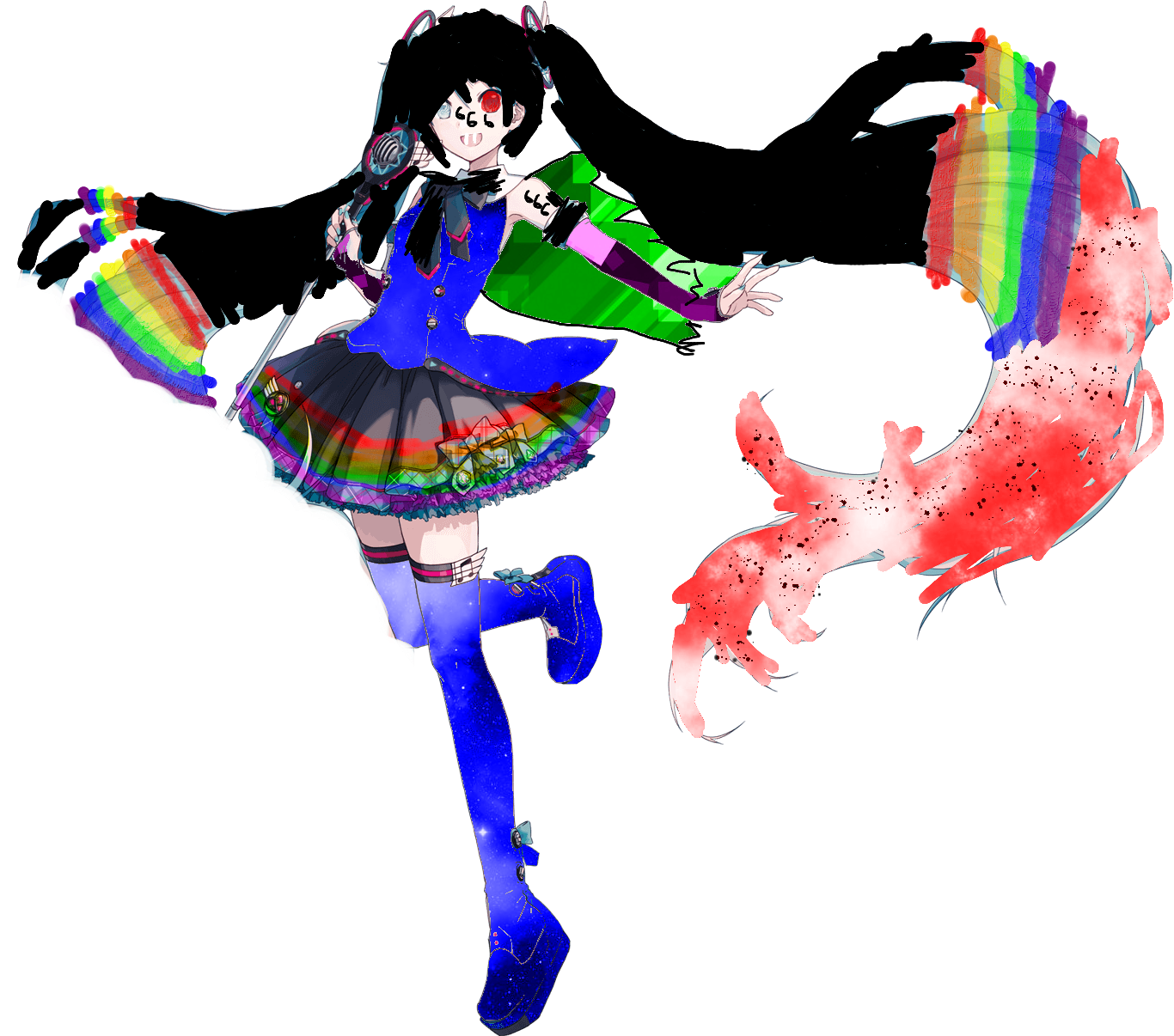 Desuuuuuuu - Illustration (1522x1589), Png Download