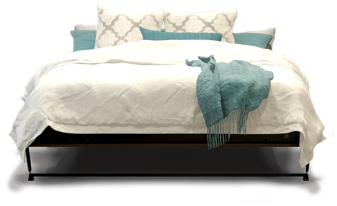 Bed (937x610), Png Download