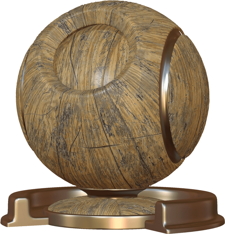 Distressed Wood Materials - Hardwood (1024x1024), Png Download