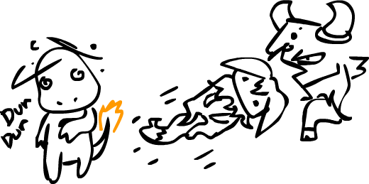 This Isn't Doing Much, That Tauros Must Be A Very High (520x259), Png Download