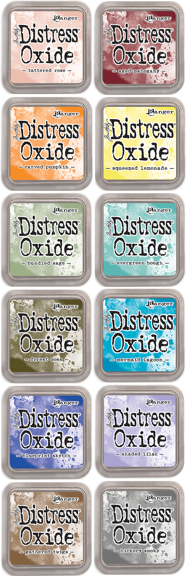 Loading - - Tim Holtz Distress Oxide Ink Pad (640x2000), Png Download