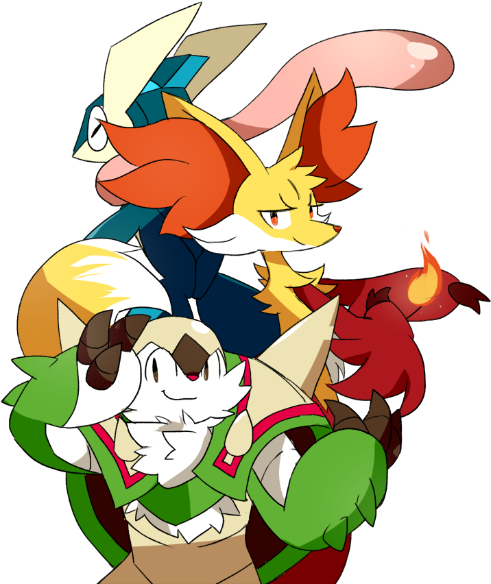 Pokemon Clipart Pokemon Character - Cartoon (728x878), Png Download