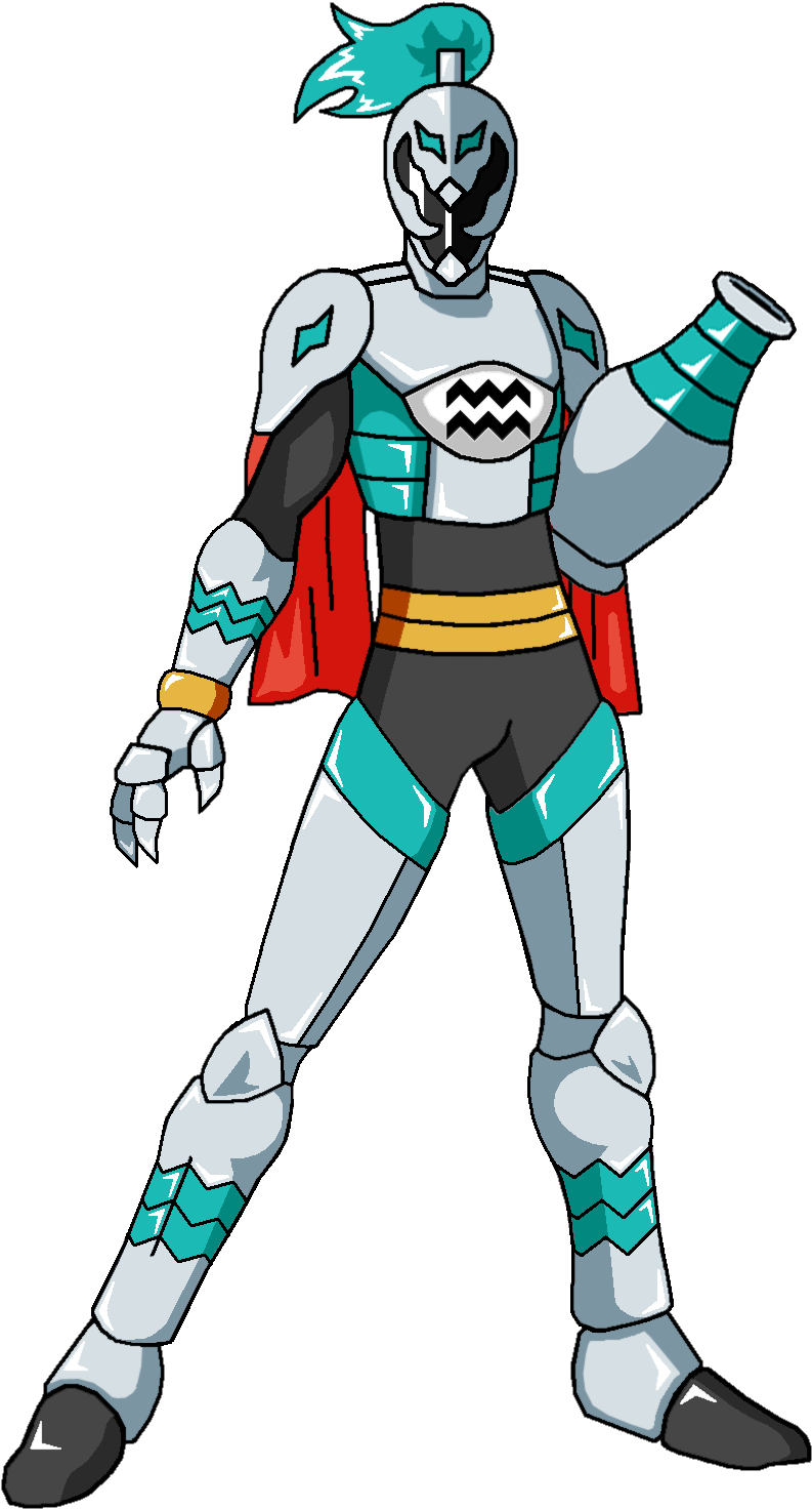 Aquarius Digimon Basilomon By Kingdrakaidou - Television (860x1506), Png Download