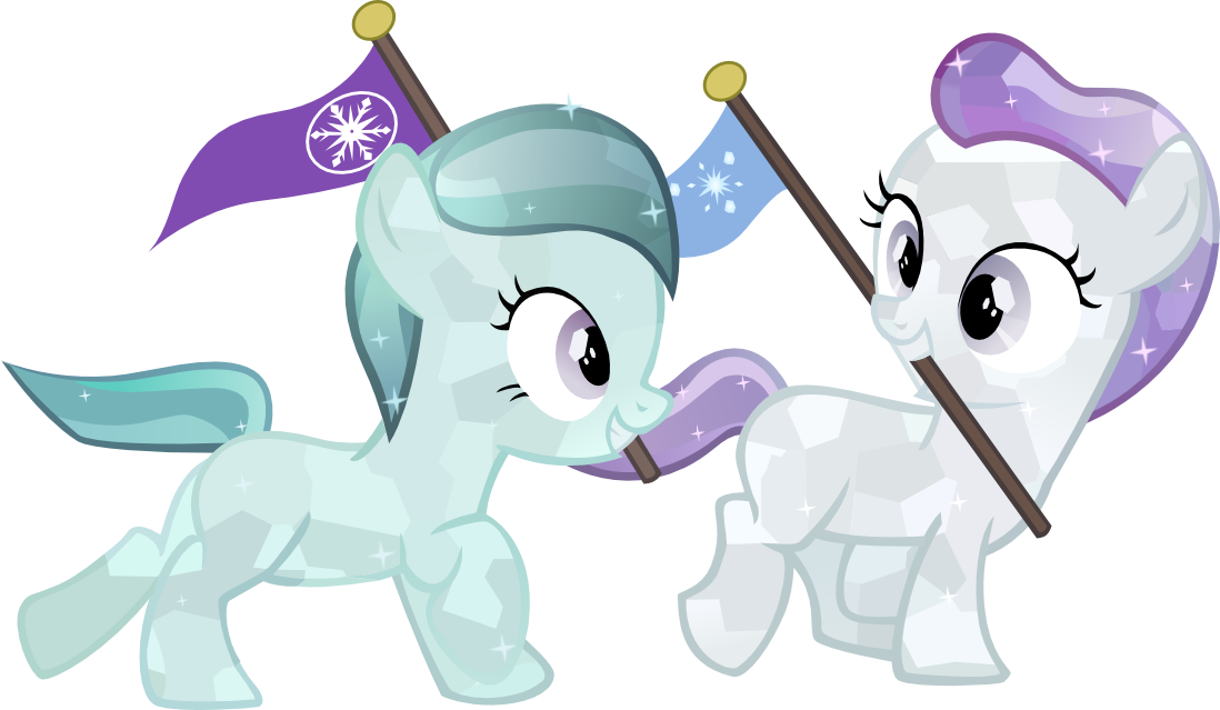 Vector-brony, Crystal Pony, Filly, Glass Slipper, Hope - Pony (1098x639), Png Download