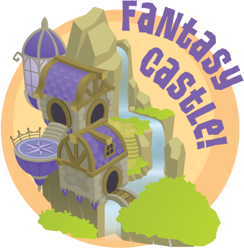 Animal Jam Fantasy Castle - Animal Jam 2010 Jamaa Journals (540x500), Png Download