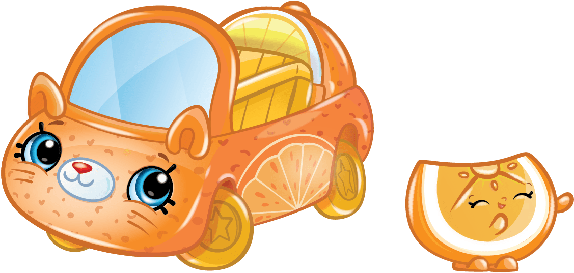 Shopkins Season - Cutie Cars Orange Rush (1201x1033), Png Download