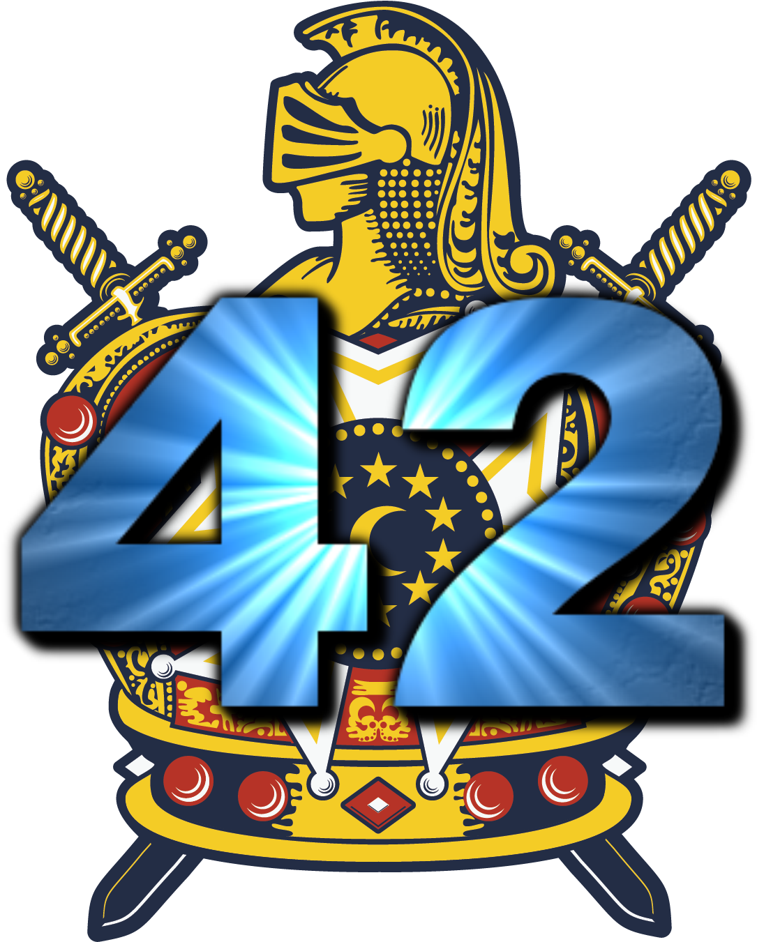 42-rush - Demolay International (1116x1419), Png Download