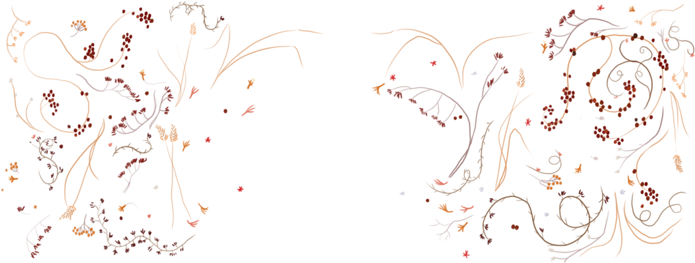 Flower Banner Red - Art (1000x399), Png Download