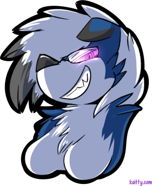 Mattswolf Doggo Birthday Doodle For Https - Cartoon (500x613), Png Download