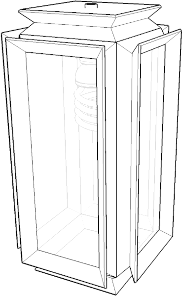 Fantasy Castle Pendant - End Table (1000x667), Png Download