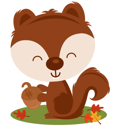 Https - //www - Misskatecuttables - Com/uploads/shopping - Squirrel Fall Clip Art (432x432), Png Download