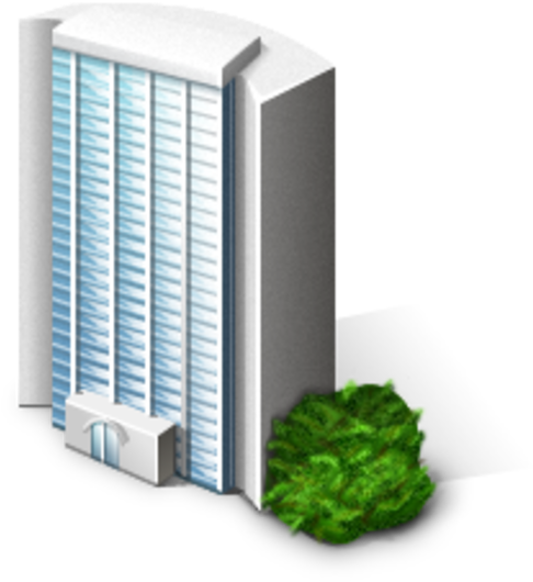 3d Building Clipart Png (600x600), Png Download