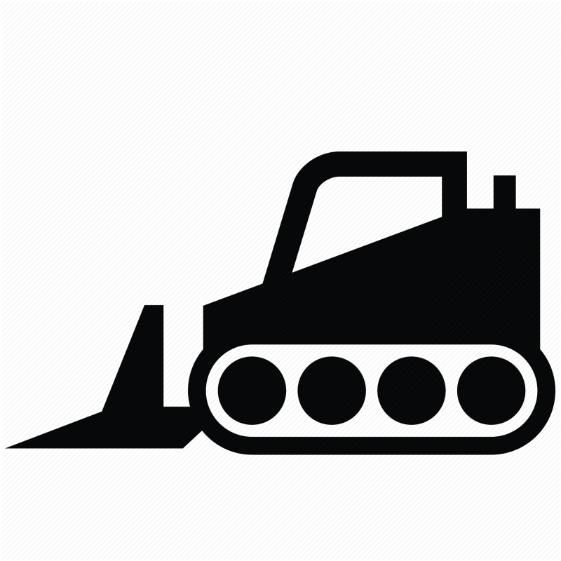 Pin Building Construction Clipart - Construction Vehicle Icon Png (800x800), Png Download