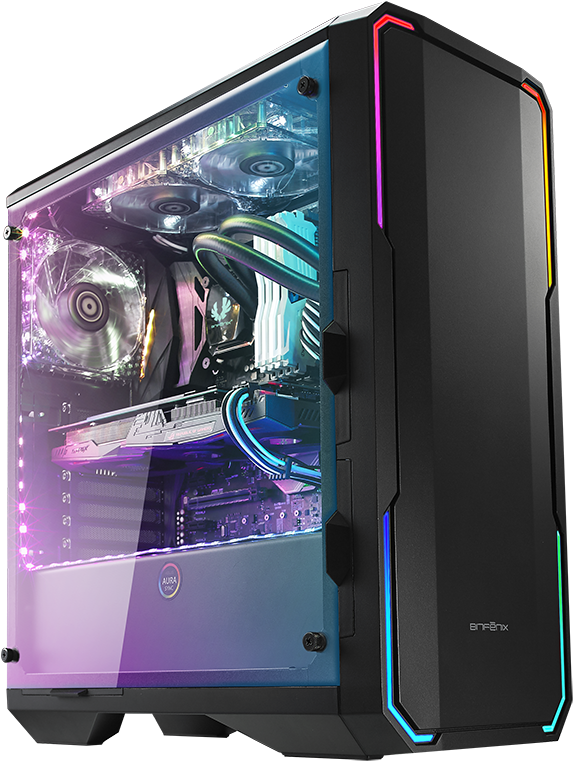 Bitfenix Enso - Bitfenix Enso Mid Tower Rgb (800x800), Png Download