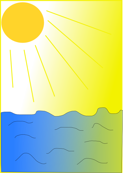 Original Png Clip Art File Summer Ocean Svg Images (426x596), Png Download