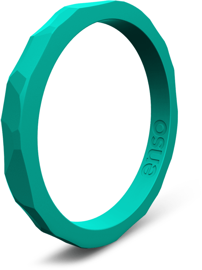 Hammered Silicone Ring - Ring (1000x1000), Png Download