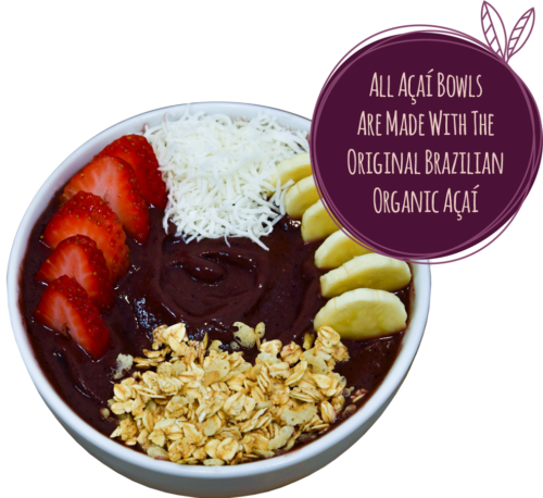 Açaí Bowls And Smoothies - Chocolate (500x458), Png Download