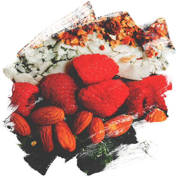 Açai Bowls - Strawberry (650x650), Png Download