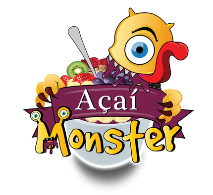 Acai Monster (451x411), Png Download