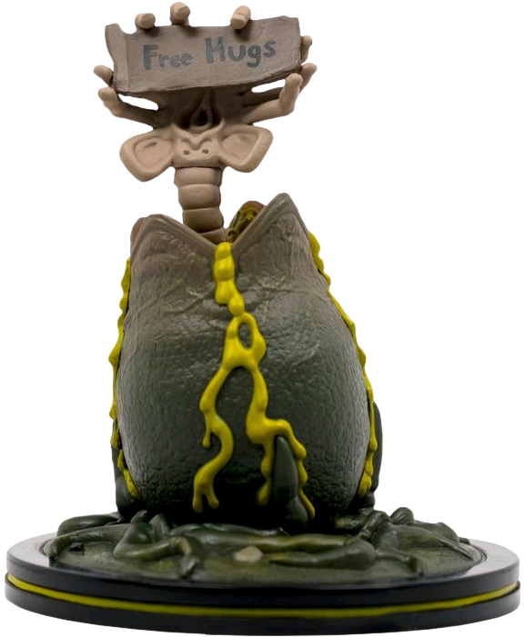 Facehugger Q-fig Diorama 4” Vinyl Figure - Qmx Alien Facehugger Q-fig Diorama (750x750), Png Download