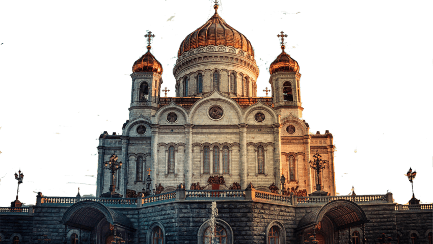 Free Png St - Cathedral Of Light Russia (850x479), Png Download