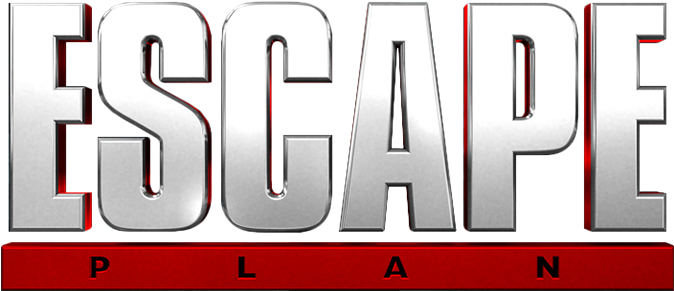 Escape Plan Image - Escape Plan Movie Logo (800x310), Png Download