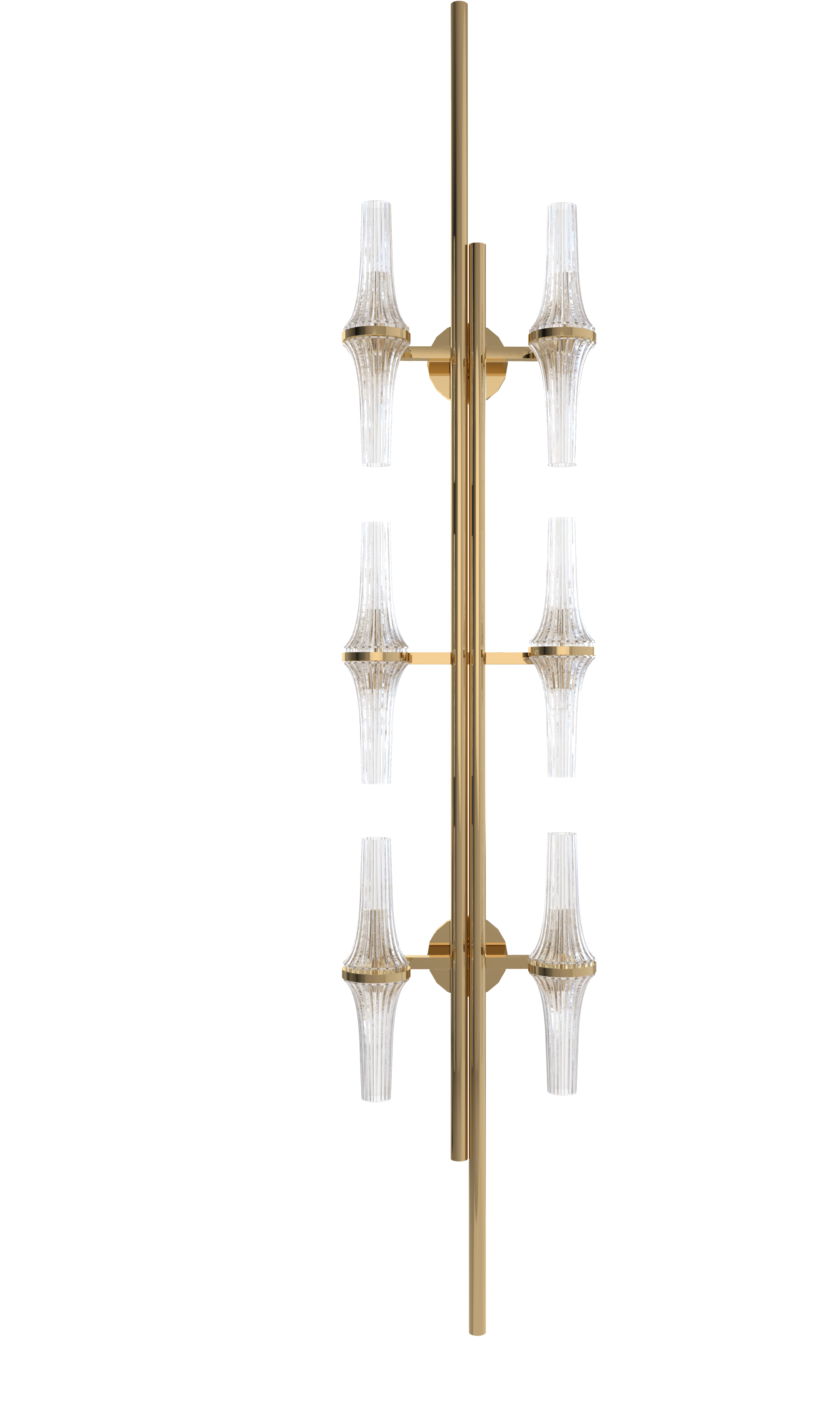 Delicate Yet Luminous Sirius Torch Wall Is Made From - Shelf (2504x3543), Png Download