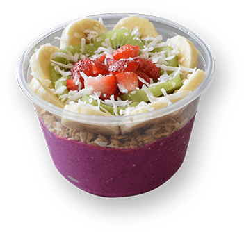 Acai/pitaya Bowls - Fusilli (500x461), Png Download