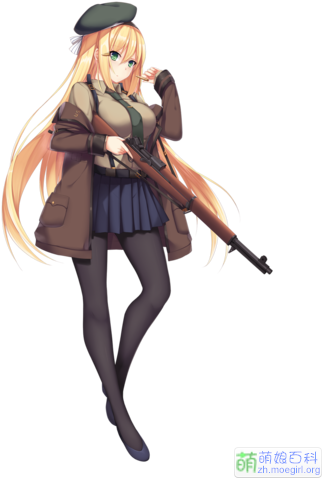 M1 - Girls Frontline M1 Garand (380x490), Png Download
