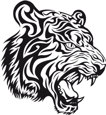 Tigre 003 - Tiger Svg (400x400), Png Download