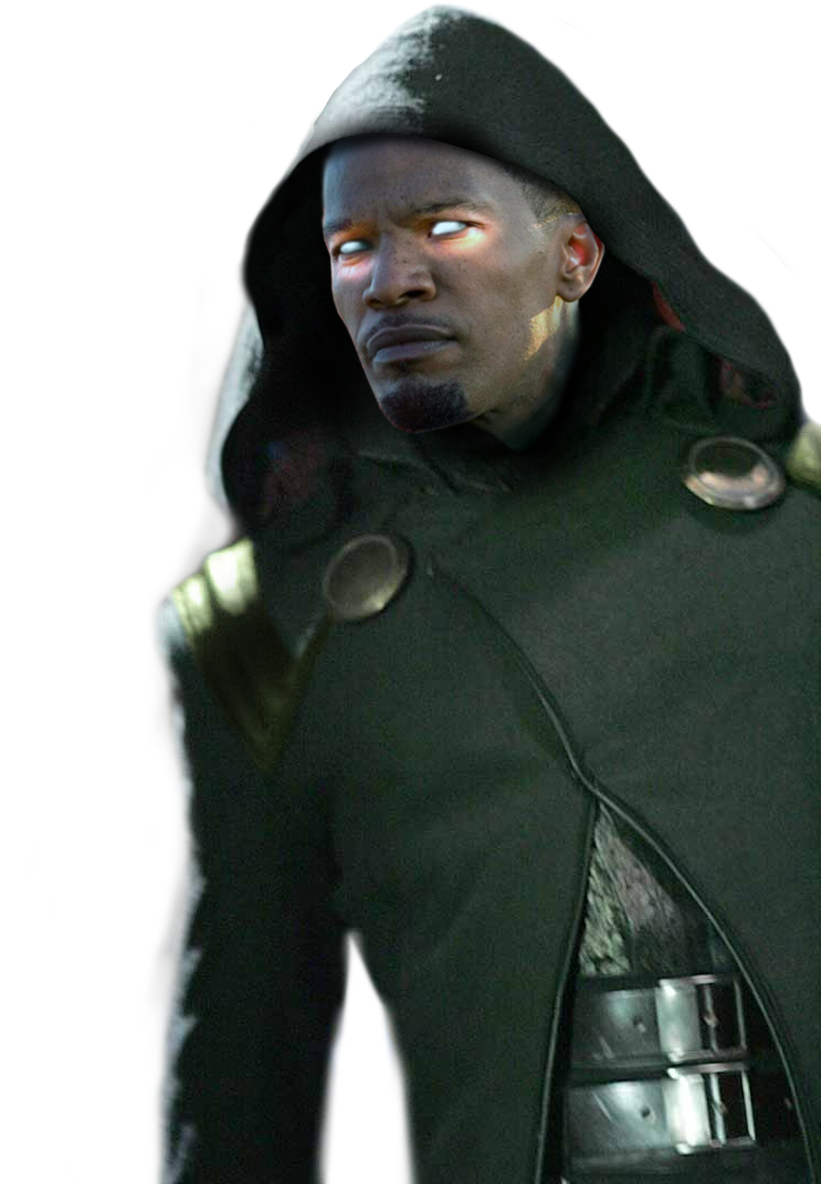 Jamie Foxx Electro Suit - Doctor Doom Fantastic 4 (768x1152), Png Download