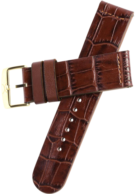 Xeric 22mm Gold Pvd Plated Mesh Strap - Watch Strap (461x659), Png Download