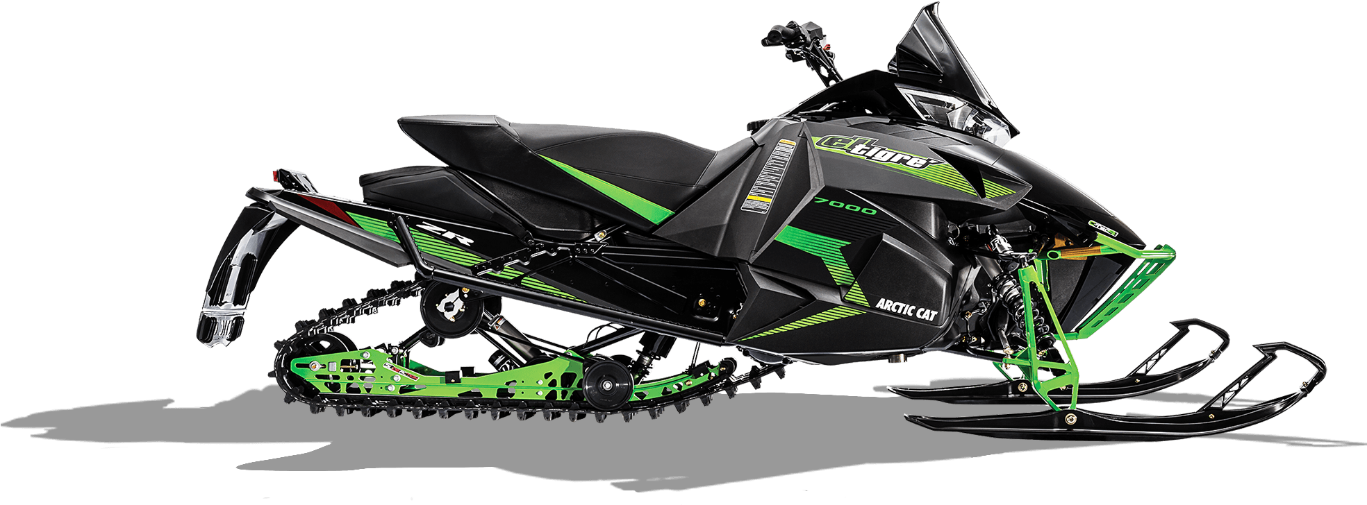 2016 Zr 7000 El Tigre - Arctic Cat Zr 9000 2018 (2000x966), Png Download