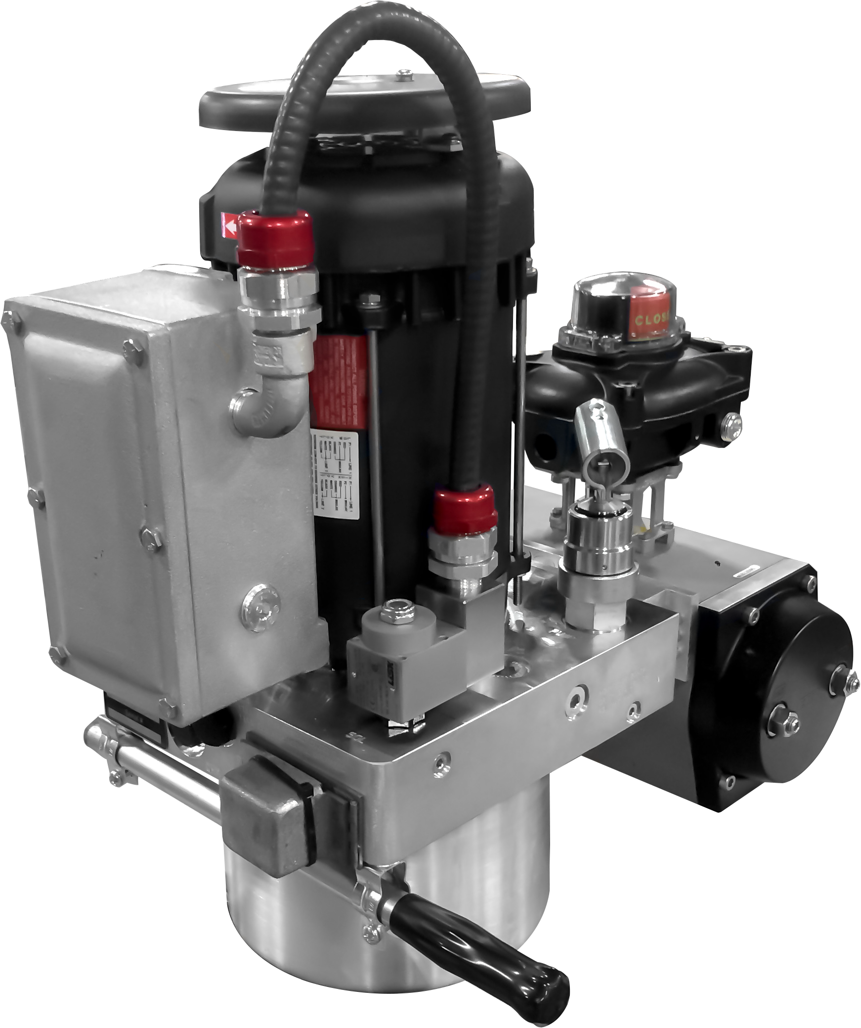 Max Air Mt Series Rack & Pinion Actuator Outfitted - Electro-hydraulic Actuator (2076x2300), Png Download