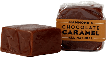 Chocolate Caramel Hammonds Candies - Chocolate (380x370), Png Download