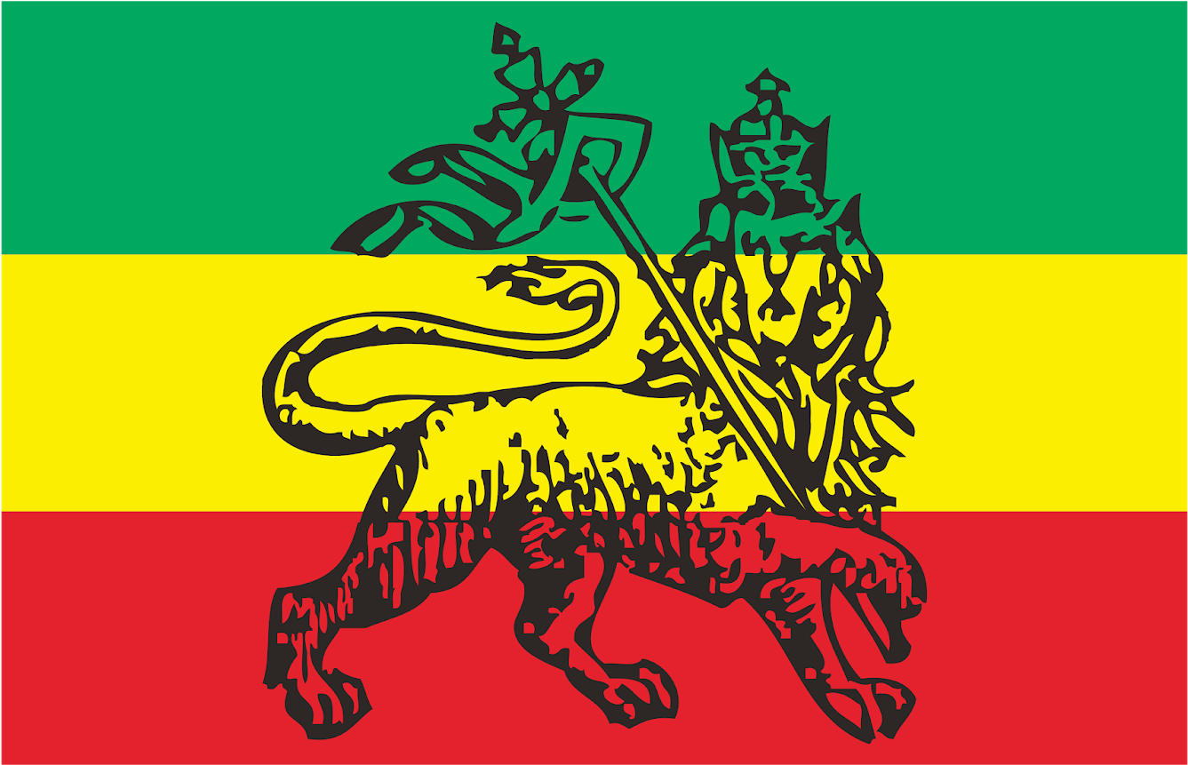 Logo Ethiopia, Rasta, Reggae Vector Cdr & Png Hd - Bob Marley Logo (1600x1200), Png Download