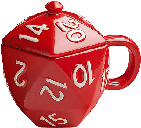D20 Mug (600x600), Png Download