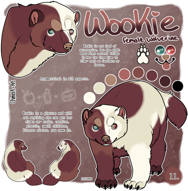 Wookie By Chimera - Brown Bear (800x800), Png Download