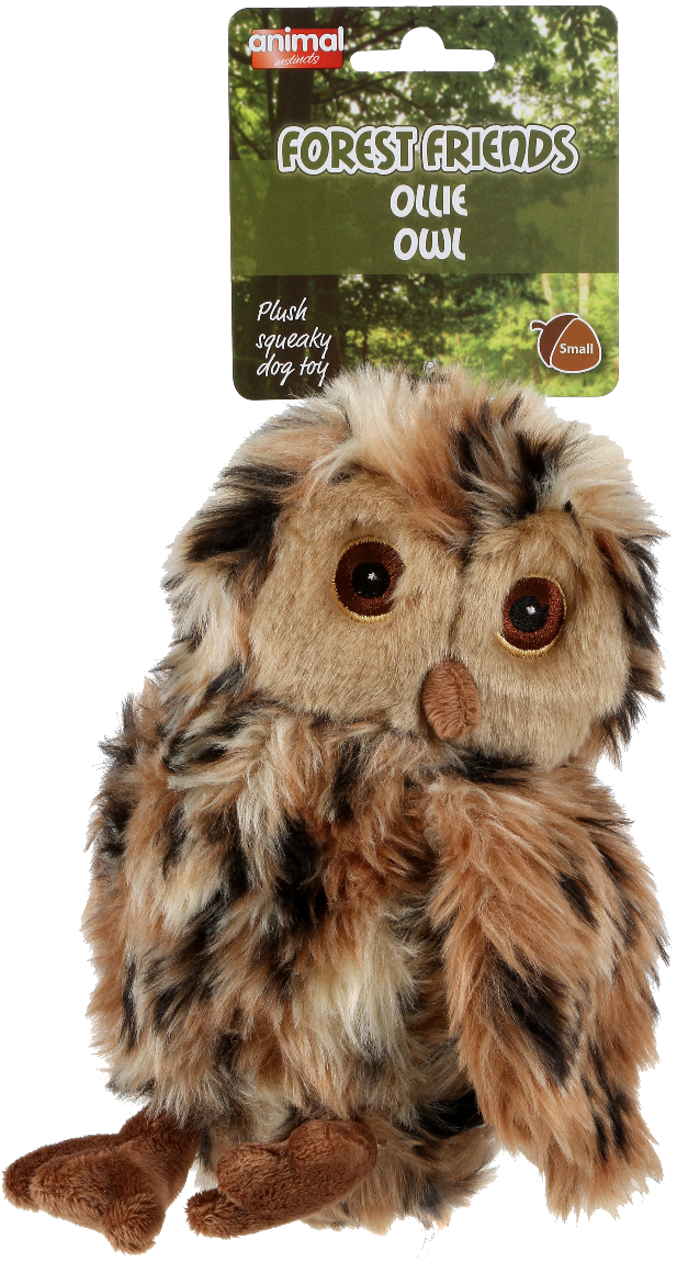 Animal Instincts Ollie Owl From The Forest Friends - Animal Instincts Forest Friends Phileas Pheasant Dog (725x1200), Png Download