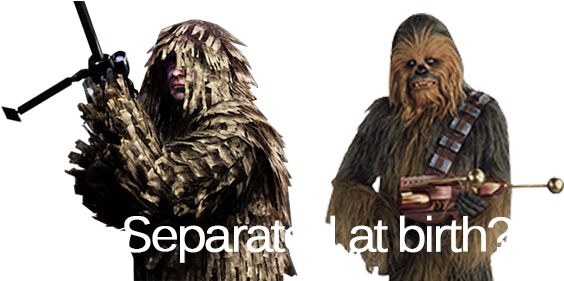 Rxonzjt - Fathead Star Wars Chewbacca Wall Decal (600x280), Png Download