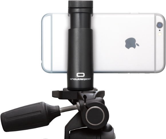 Shoulderpod S2 Tripod Mount Adapter For Iphone And - Shoulderpod S1 Professional Smartphone Rig, Tripod (960x540), Png Download