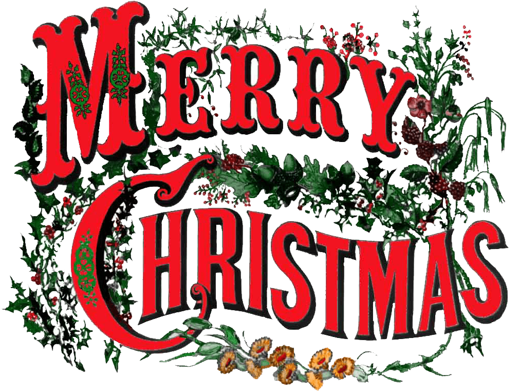 Merry Christmas (1024x768), Png Download