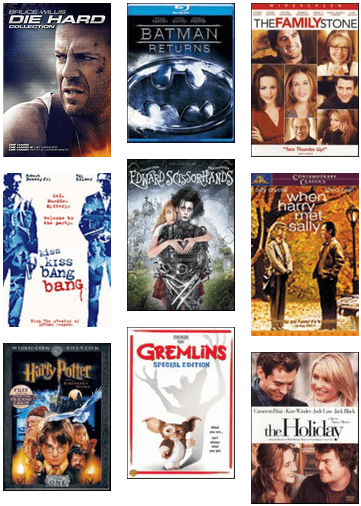Christmas Movies That Aren't Technically Christmas - Dvd Cover (436x551), Png Download