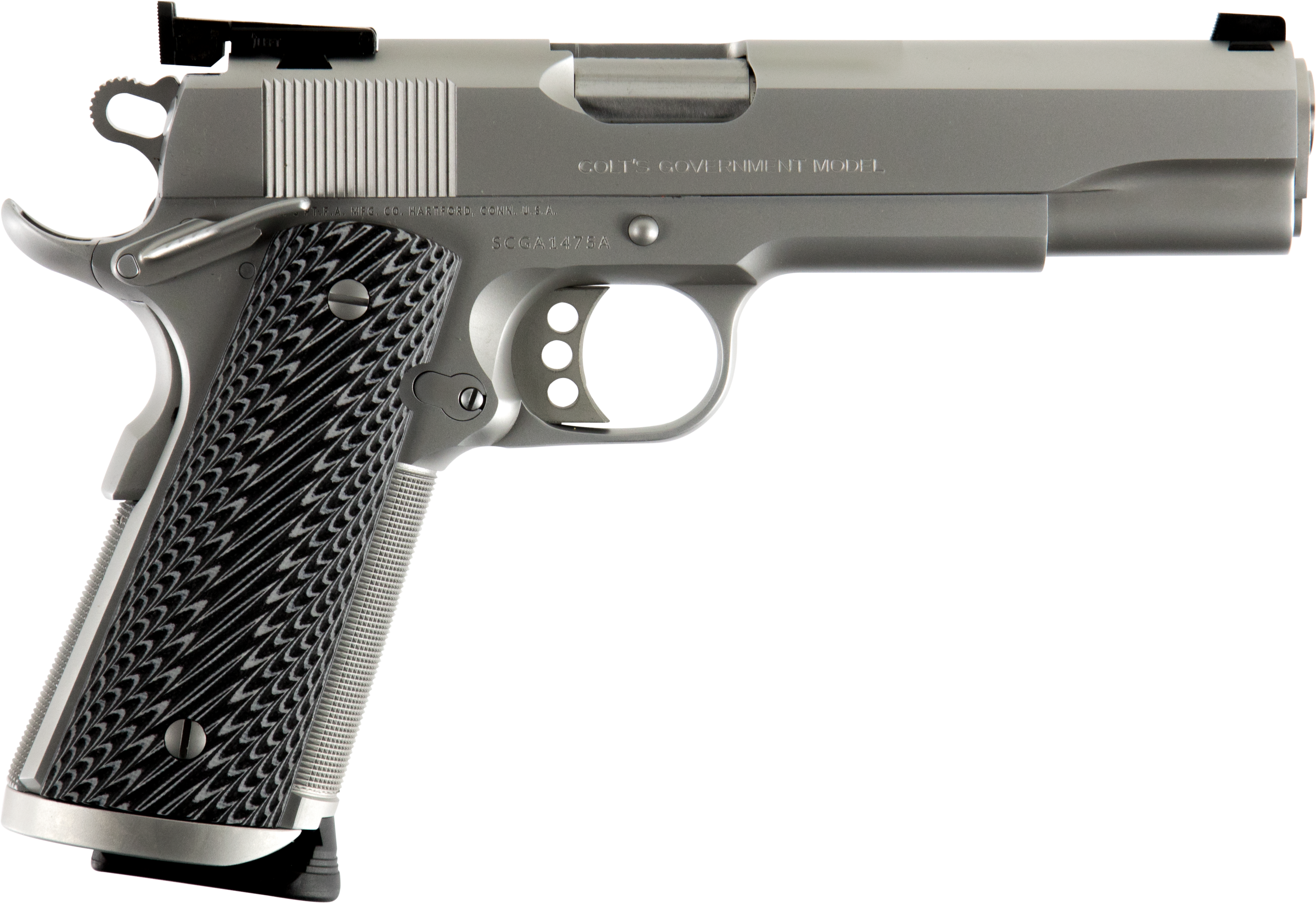 Colt O1970cm Spl Cmbt Govt 45 5in Hdch - Para 1911 45 (3840x2688), Png Download