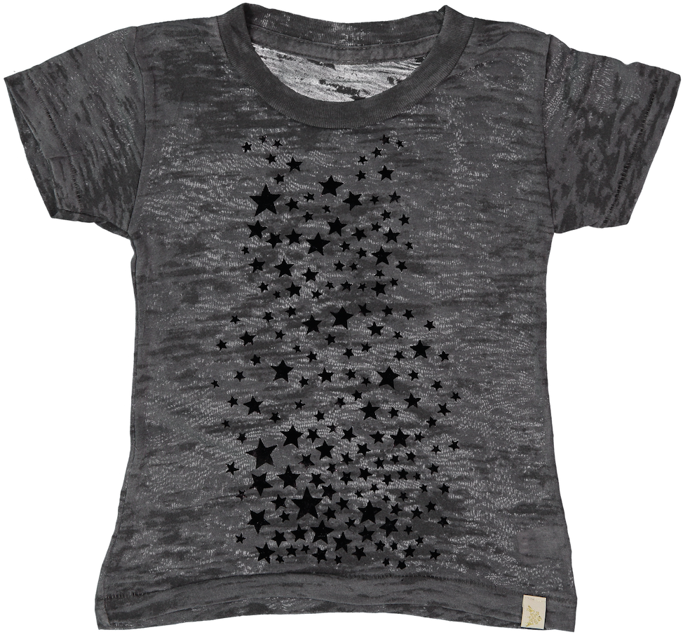 Étoiles Burnout Tee In Black - Michael Kors (1000x1000), Png Download