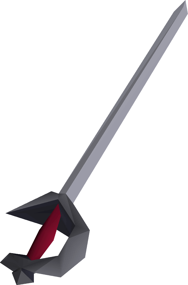 Ghrazi Rapier Detail - Osrs Ghrazi Rapier (788x1190), Png Download